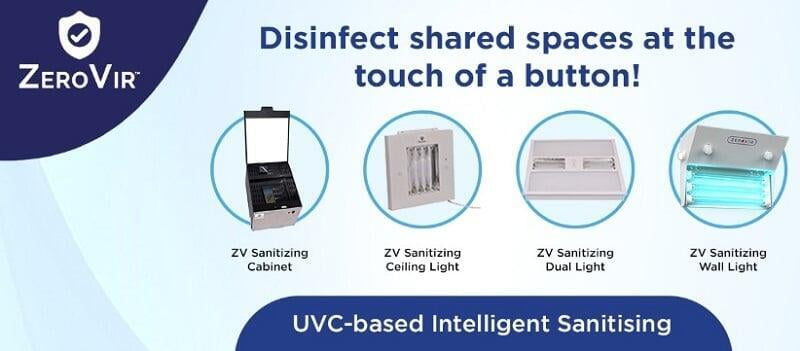 Cleanomatics Brings to You the Need of The Hour UVC Based Sanitizing By ZeroVir